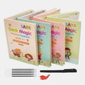 Sank Magic Practice Copybook (4 BOOKS,1 PEN,1 GRIP,10 REFILL) Pack of 1