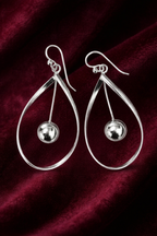 925 Sterling Silver Teardrop Earrings