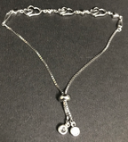 925 Sterling Silver Charm Heart for Women & Girl Bracelet Fashion Jewelry