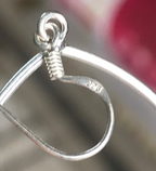 925 Sterling Silver tripple teardrop Earrings