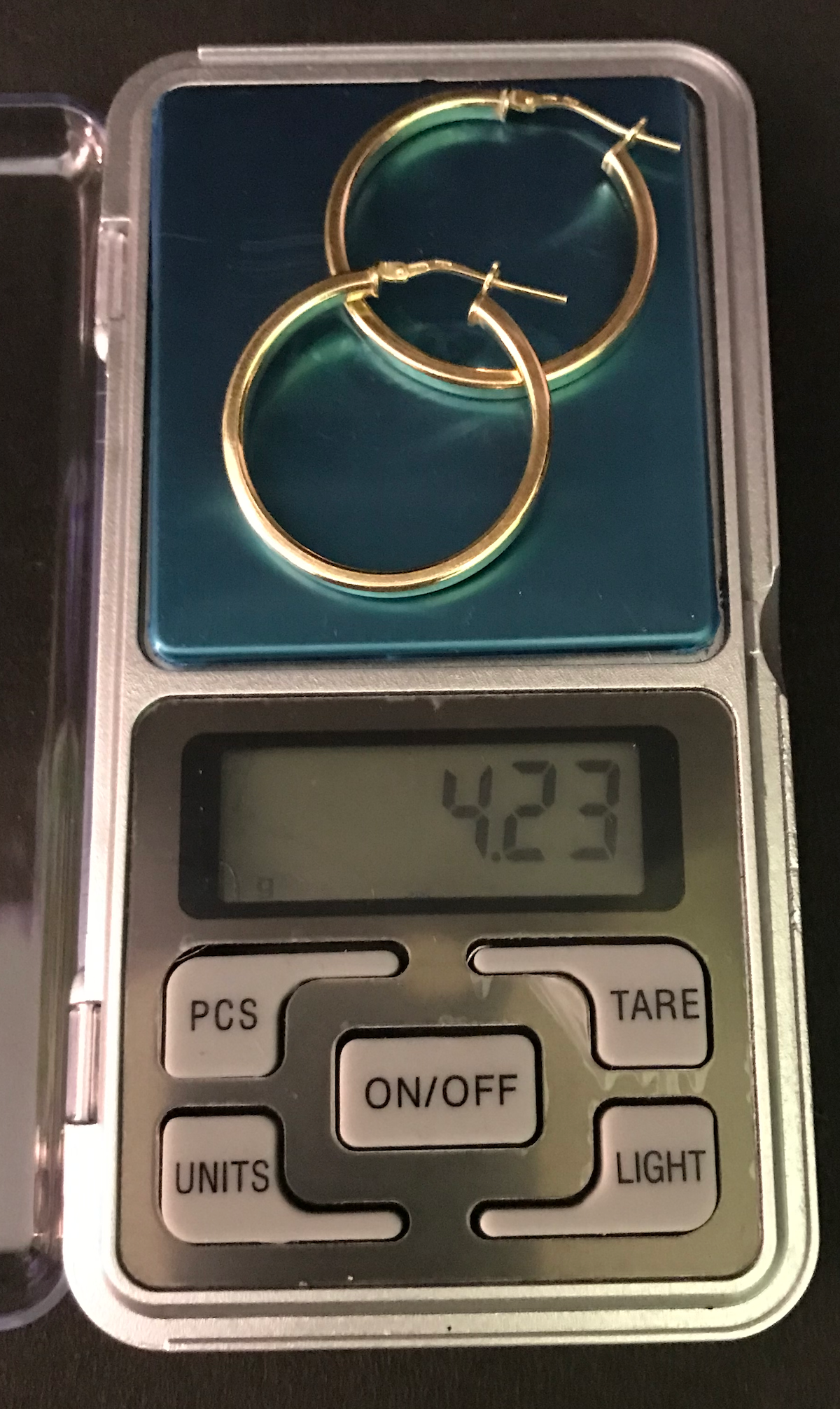 Gorgeous Hoop Earrings Women 925 pure Silver ewelry in yellow gold looks