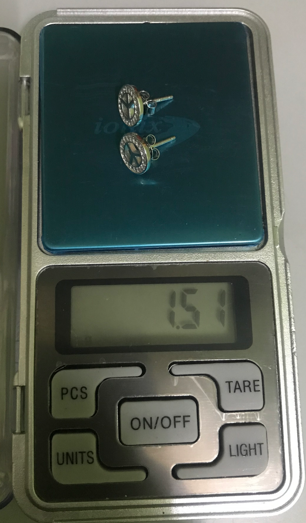 925 Sterling Silver Peace Symbol Stud Earrings for men women boys girls